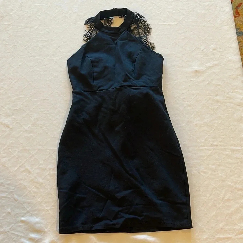 Lulus Endlessly Alluring Lace Sleeveless Bodycon … - image 4